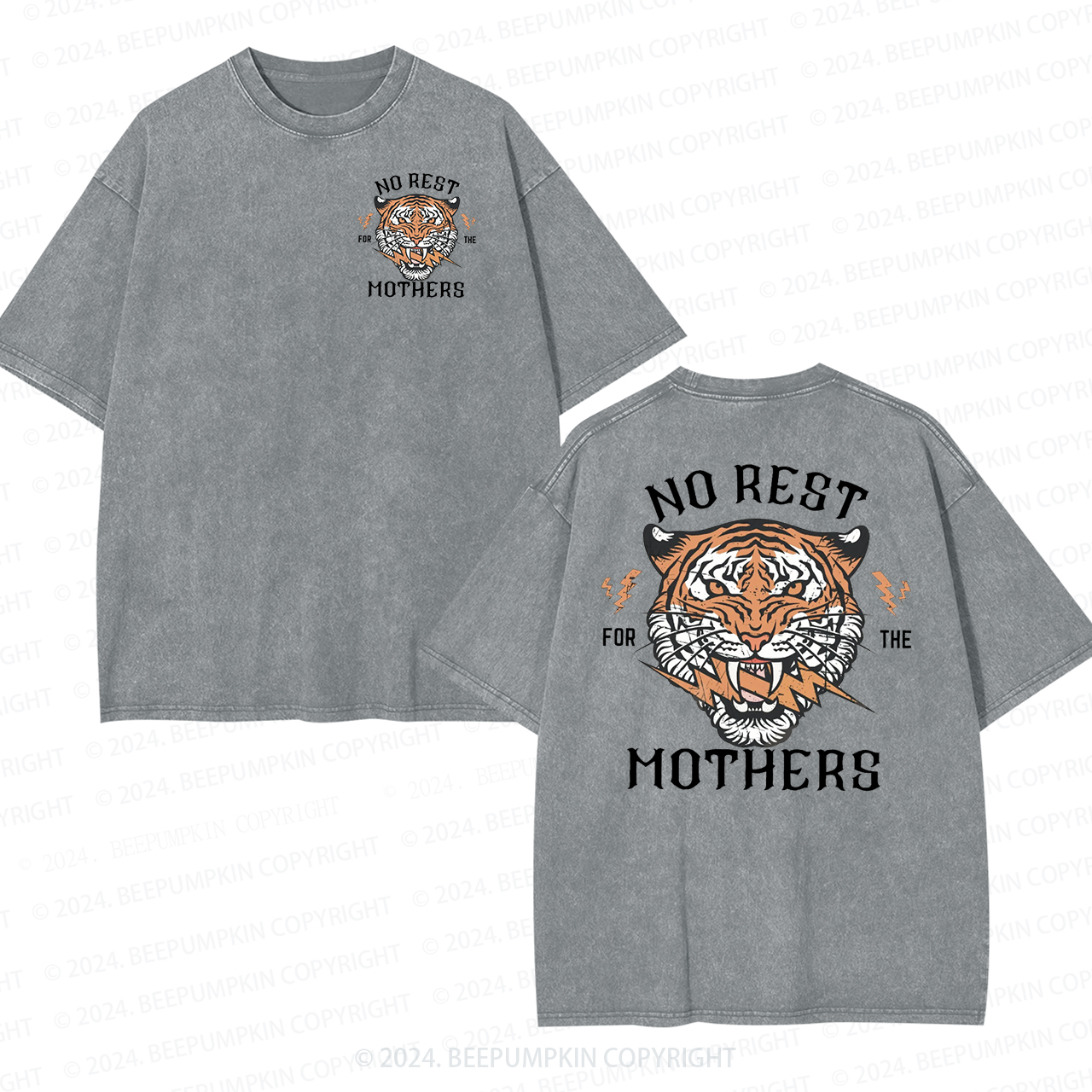 No Rest For The Mothers Mama Washed Tees