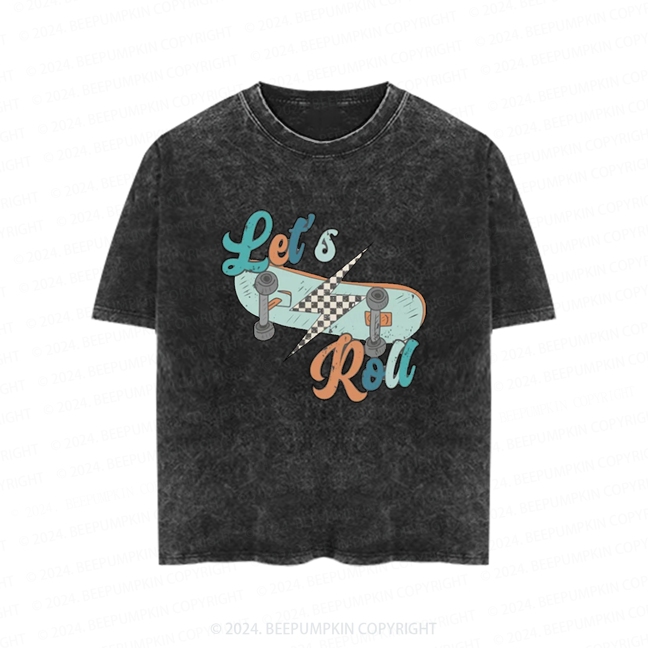 Cool Kids Skate Toddler&Kids Washed Tees           Sale-Beepumpkin™