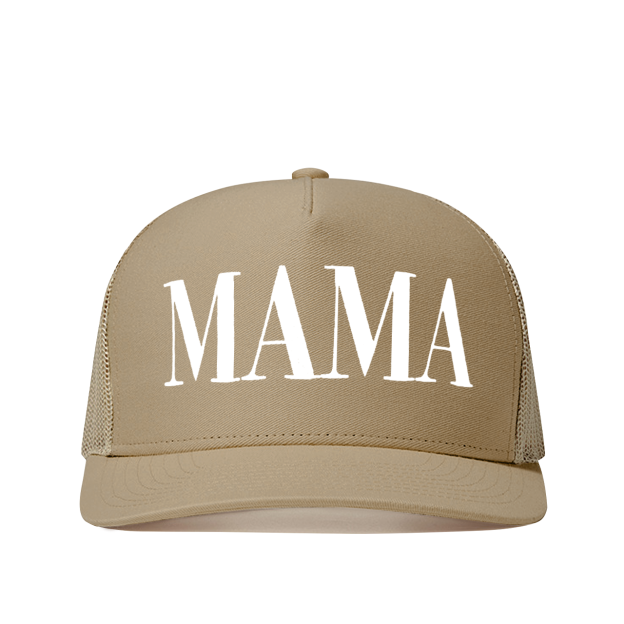 Personalized Mama Letter Mama Trucker Hat