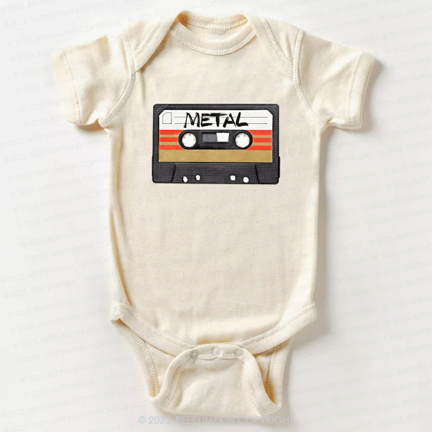 Heavy Metal Music Band Logo Classic Bodysuit For Baby 8