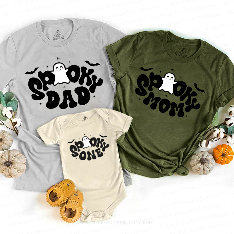 Personalized Spooky Halloween Family Matching Shirts