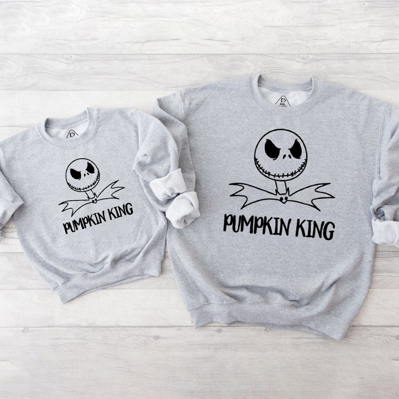 Pumpkin King Nightmare Halloween Matching Sweatshirt