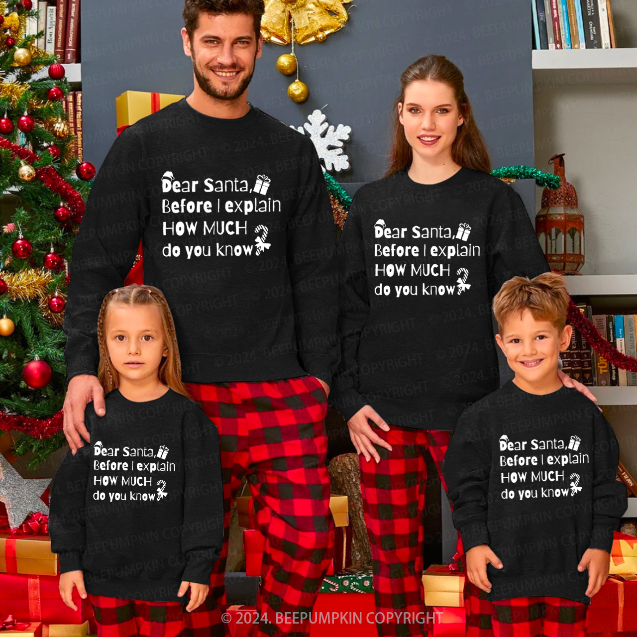 Funny Christmas  Holiday Family Christmas Sweatshirt