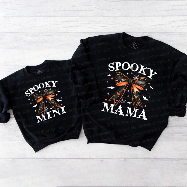 Halloween Mama Mini Spooky Mom&Me Swetshirt