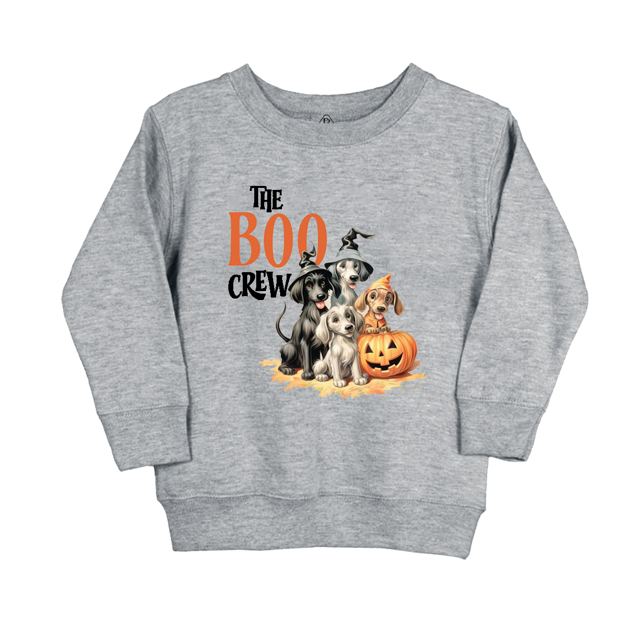 The Boo Crew Halloween  Kids Sweatshirt
