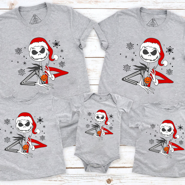 Nightmare Before Christmas Family Matching T-Shirts