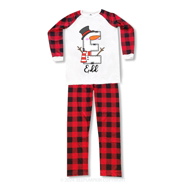 Snowman Matching Pajamas Beepumpkin
