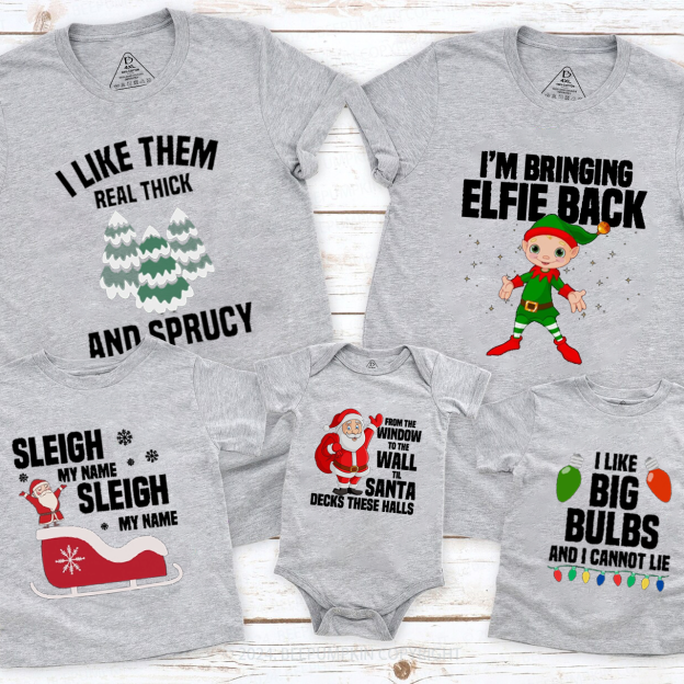 Funny Christmas Matching T-Shirts Beepumpkin