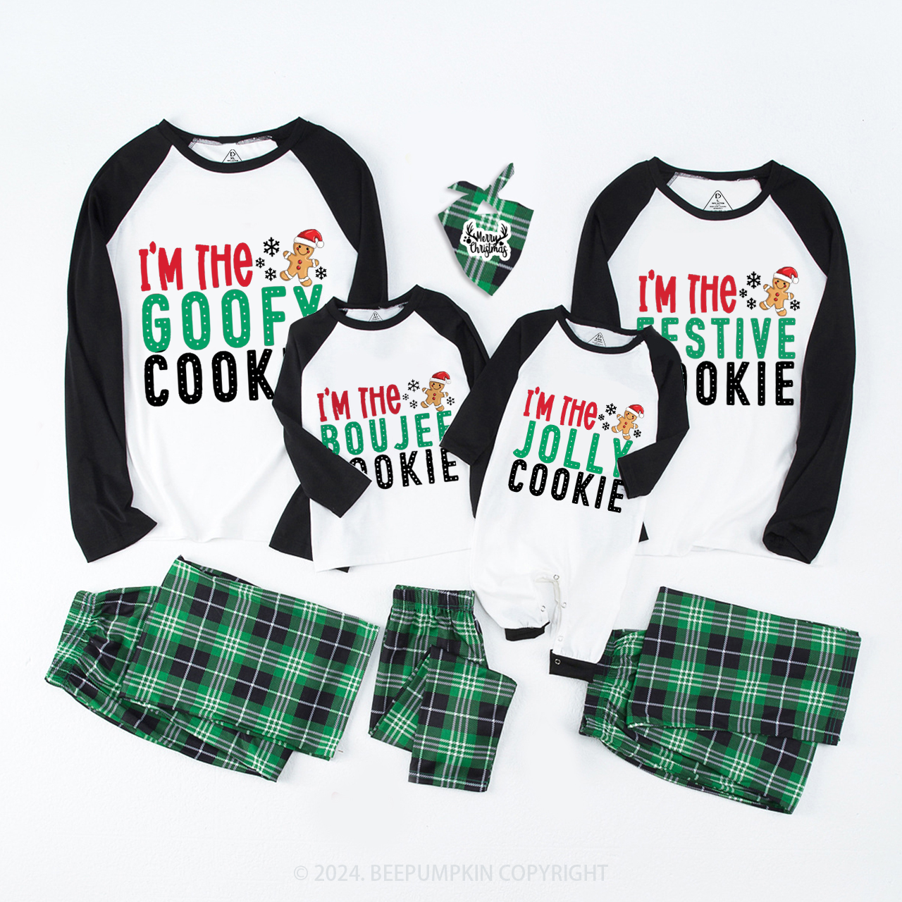 Funny Gingerbread Christmas Matching Pajamas Beepumpkin Sale-Beepumpkin™