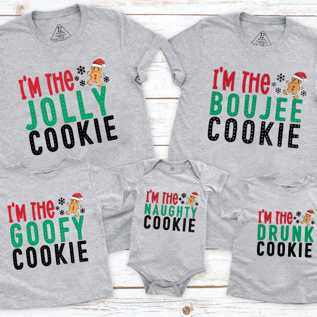 Funny Gingerbread Christmas Matching T-Shirts Beepumpkin
