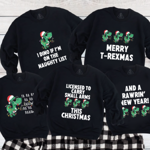 Image of Personalized Family Christmas Sweatshirt Beepumpkin