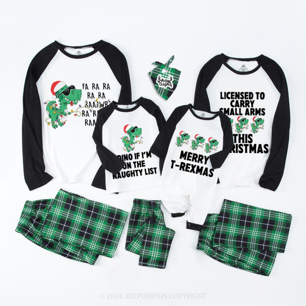 Family Christmas Matching Pajamas Beepumpkin