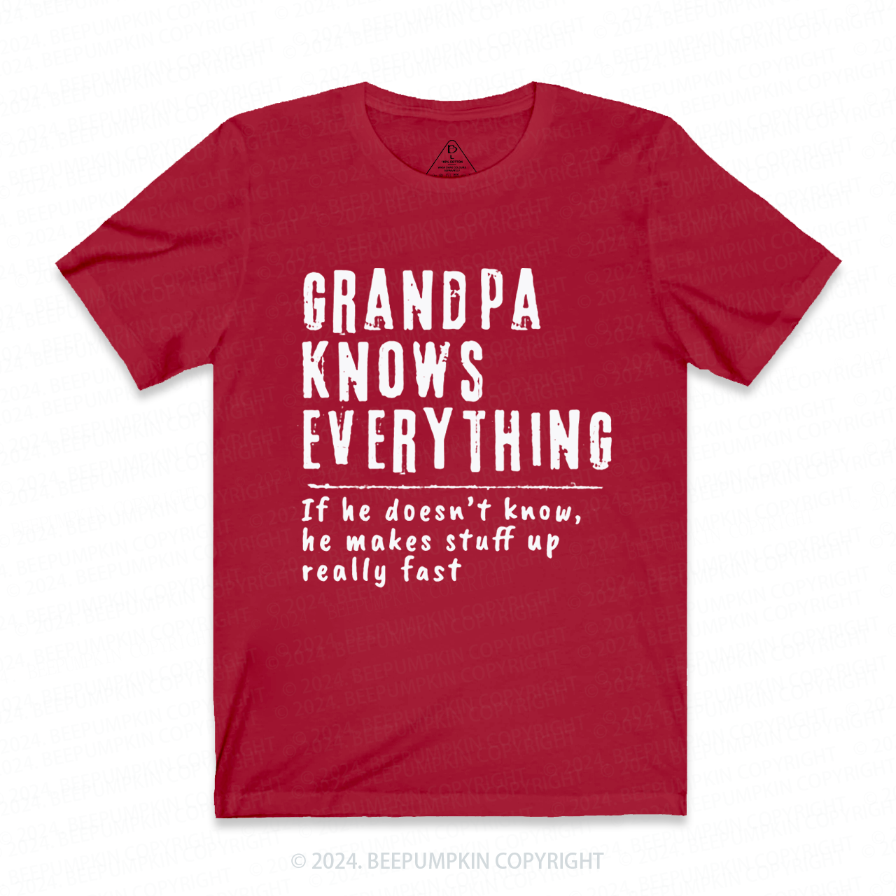 Personalized Funny Grandpa Christmas Gift Shirt