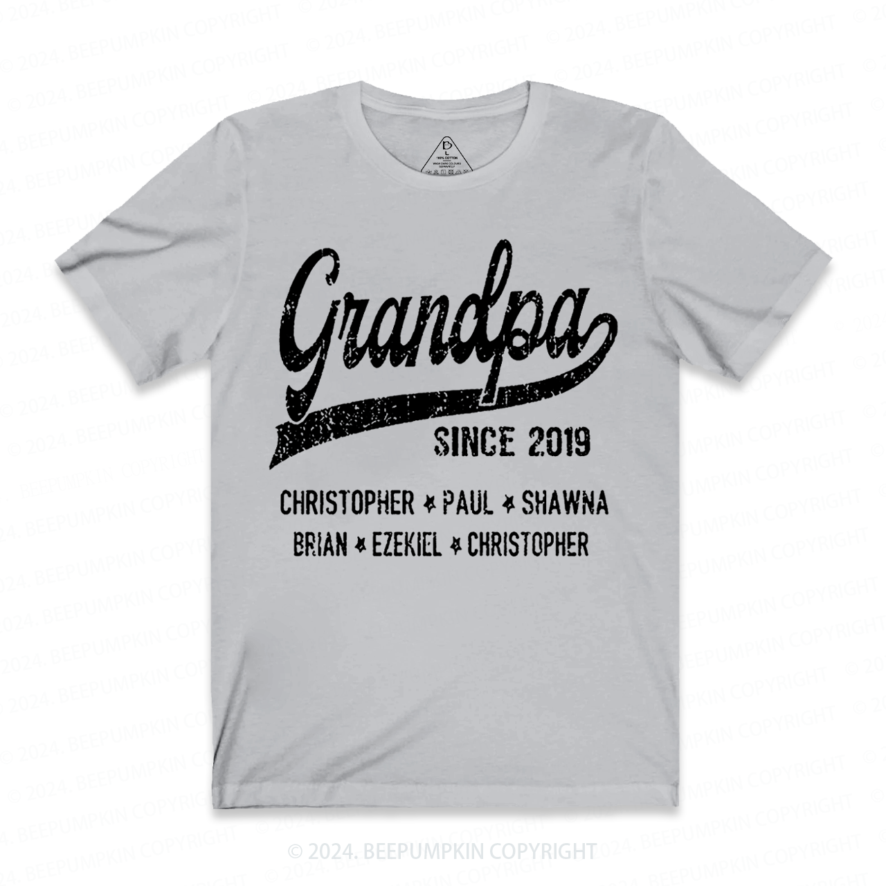 Personalized Grandparents Matching Shirts