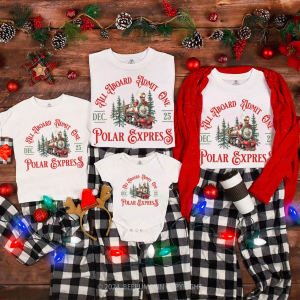 Image of Polar Express Family Matching T-Shirts Beepumpkin