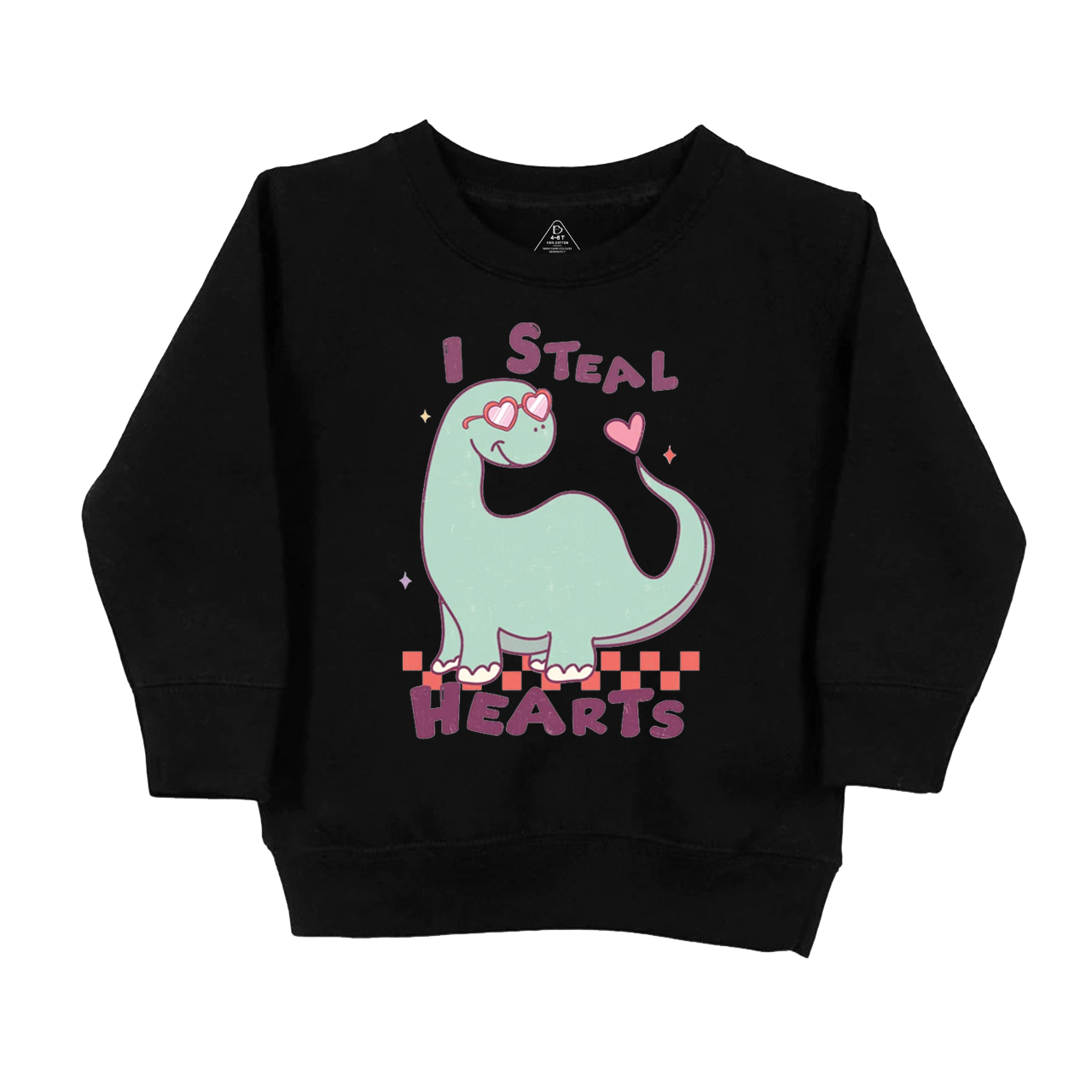 Love I Steal Hearts Kids Sweatshirt