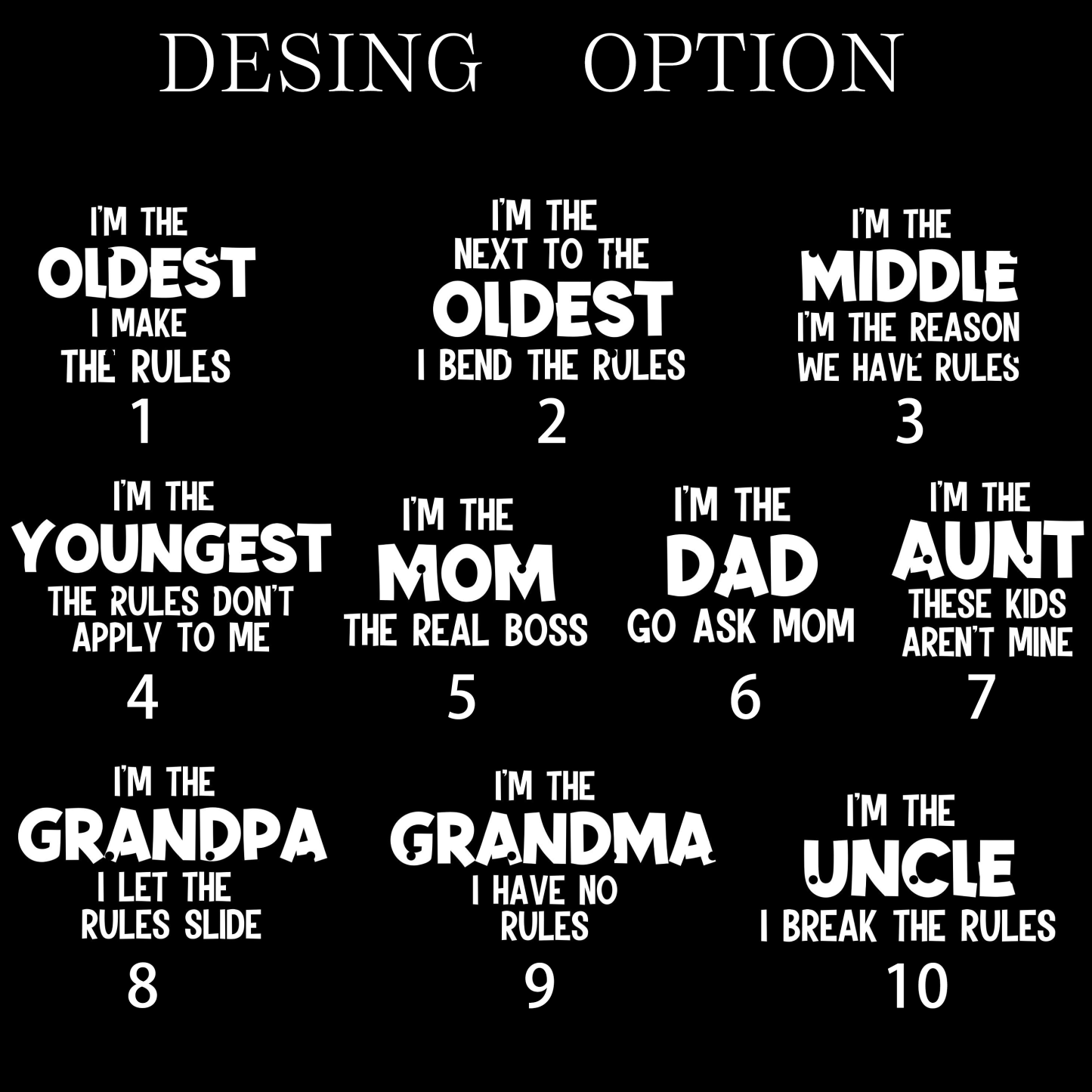 About The Rules Group Family Matching Tees Beepumpkin