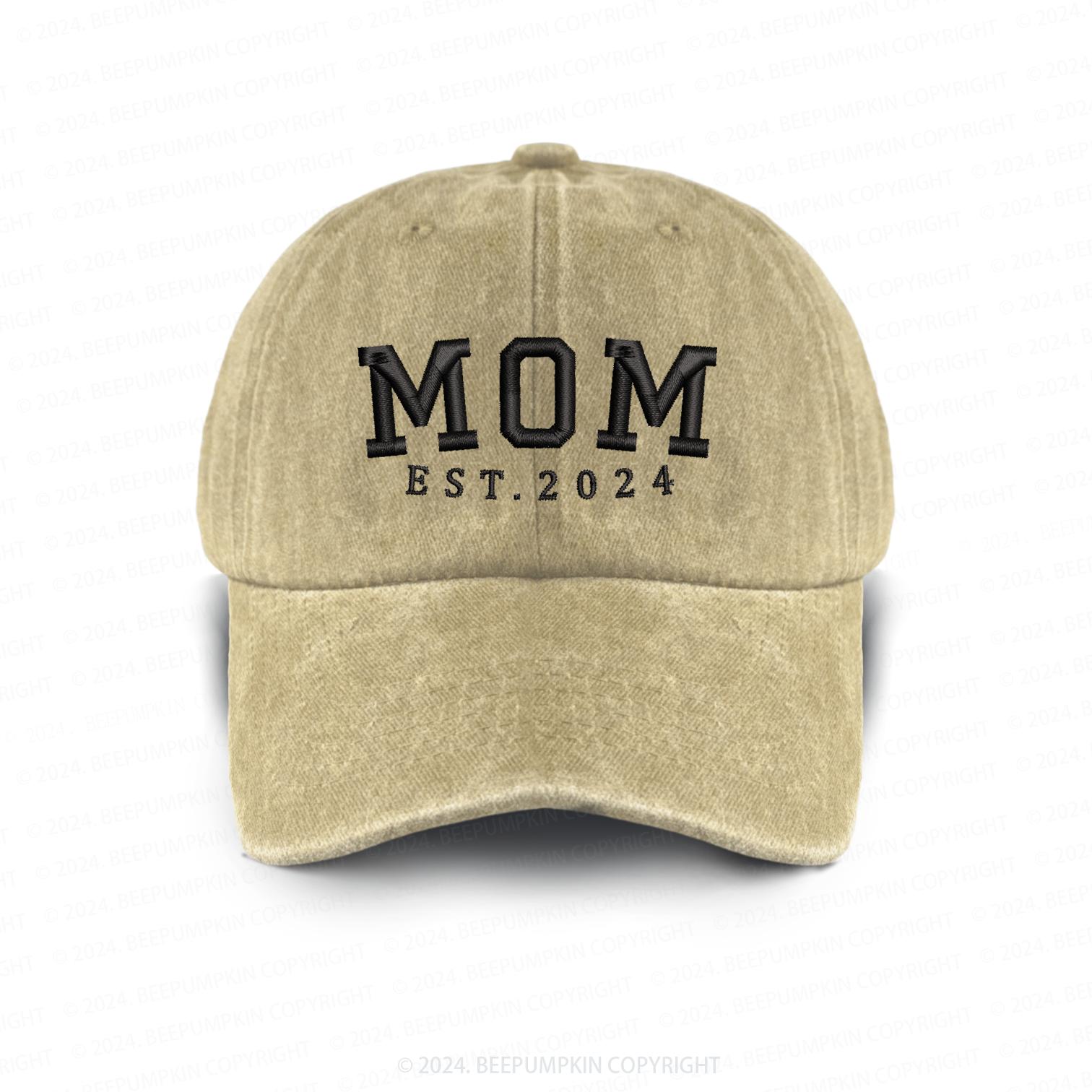 Personalized Date Embroidered Vintage Aldult Baseball Hat