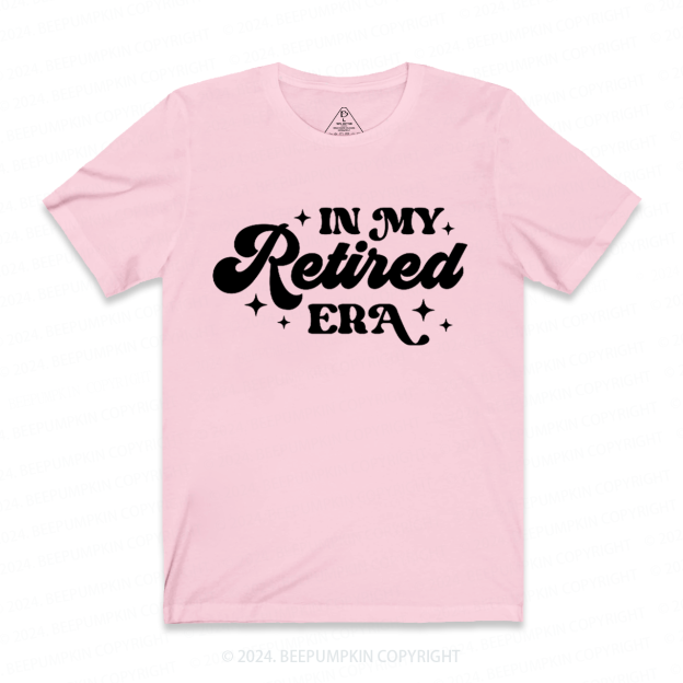 In My Retired Era Grandparents T-Shirts  