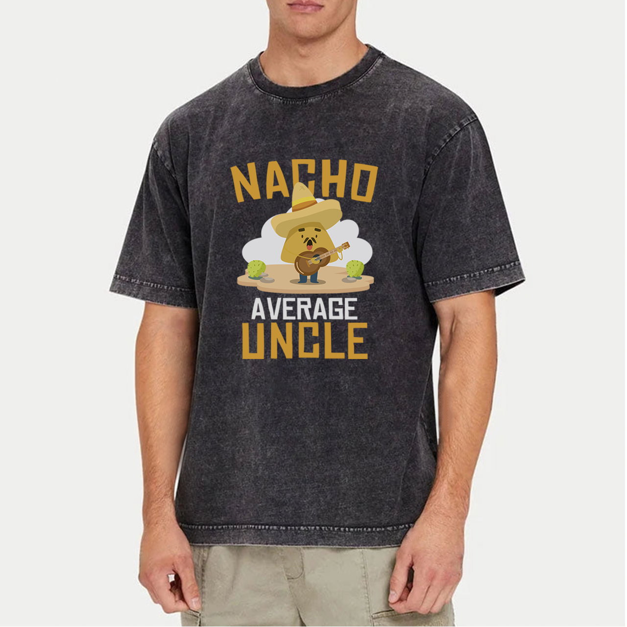 Nacho Lover Uncle Ever Washed T-Shirts 