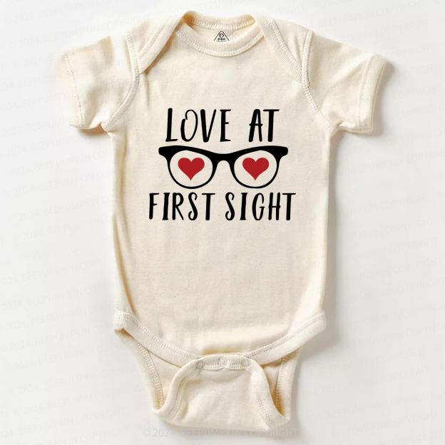 Love At First Sight Bodysuit For Baby