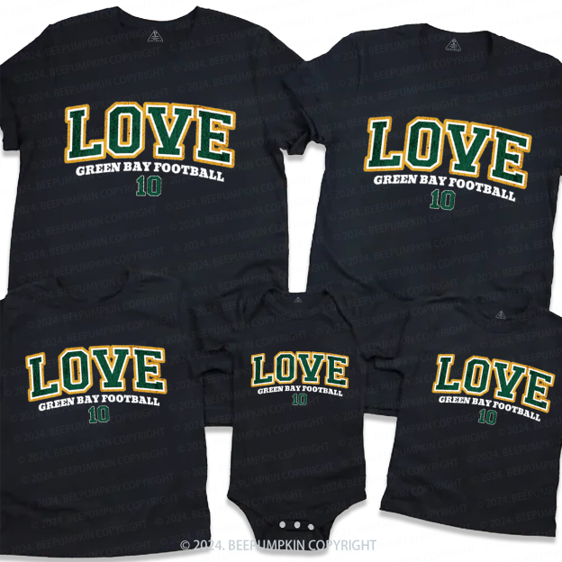 Vintage Football 10 Family Matching Tees Beepumpkin