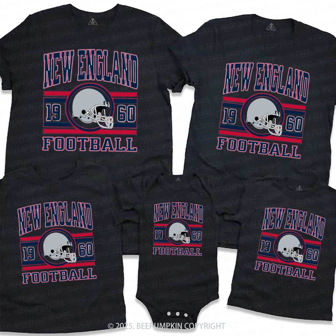 Football Fan 1 Family Matching Tees Beepumpkin