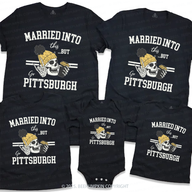 Married Into Game Day Family Matching Tees Beepumpkin