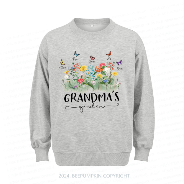 Personalized Birth Flowers Shirt With Kids Names Sweatshirt