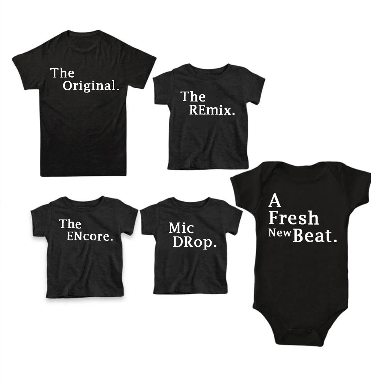 The Original The Remix The Encore Matching Shirt For Daddy And Me