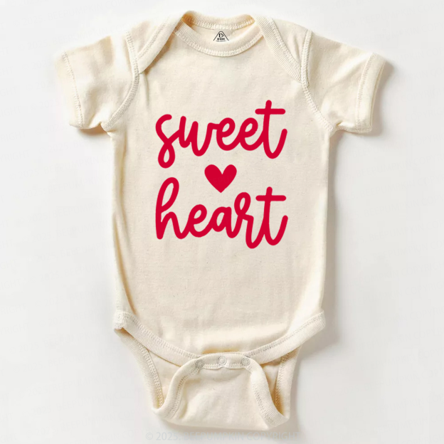 Sweetheart Valentines Day Bodysuit Beepumpkin