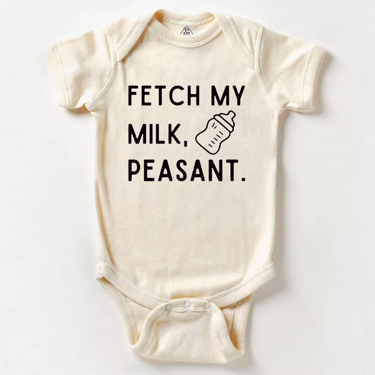 Fetch My Milk Peasant Bodysuit Beepumpkin
