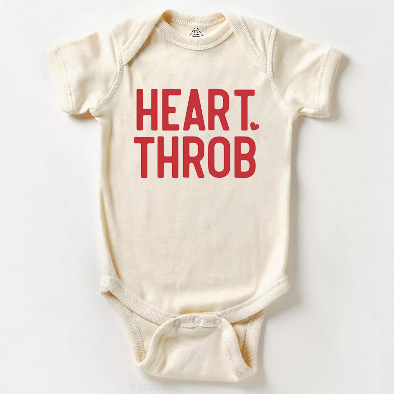 Heart Throb Valentine's Day Bodysuit Beepumpkin