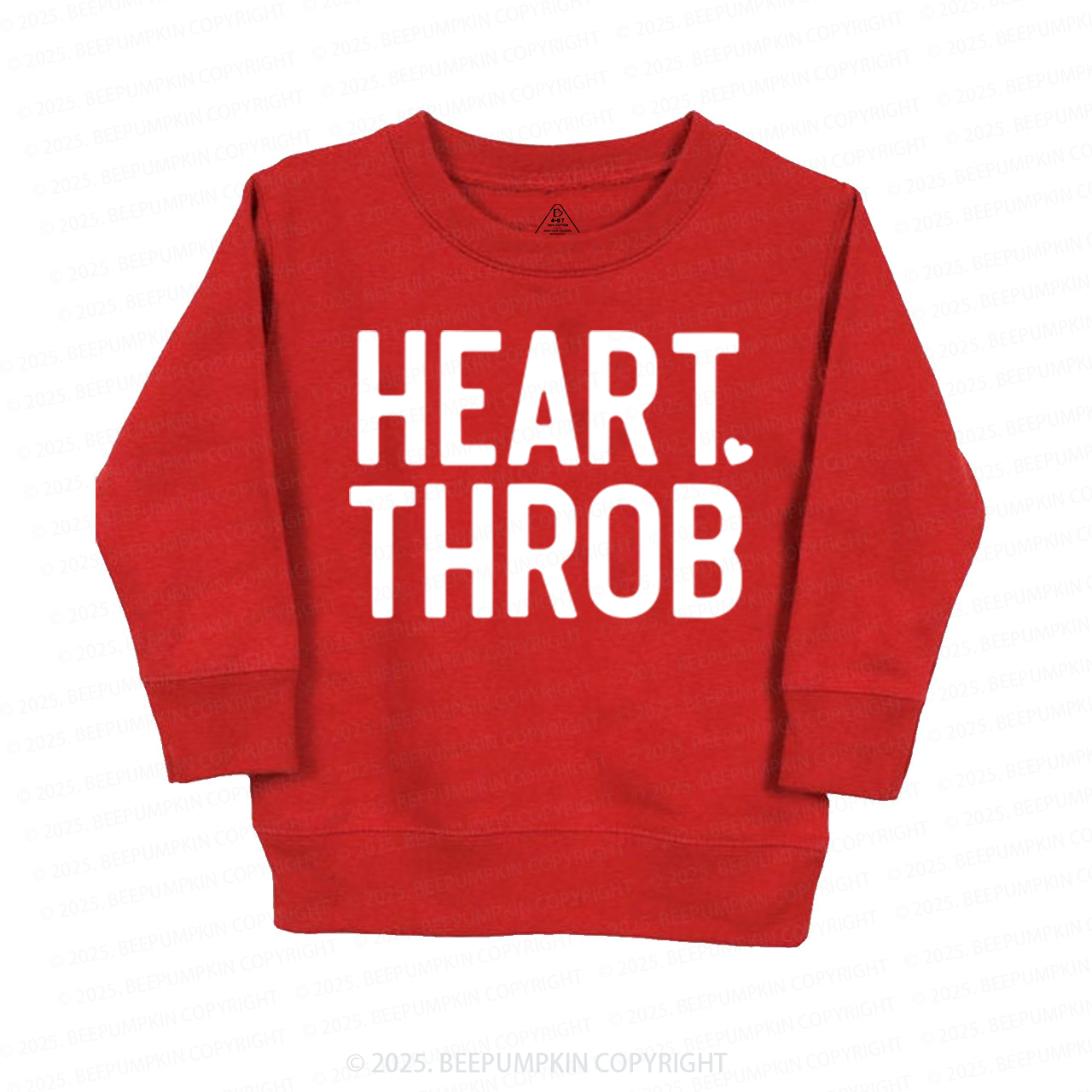 Heart Throb Valentine's Day Kid's Sweatshirt