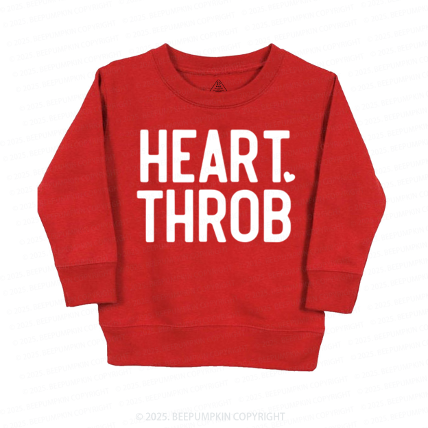 Heart Throb Valentine's Day Kid's Sweatshirt