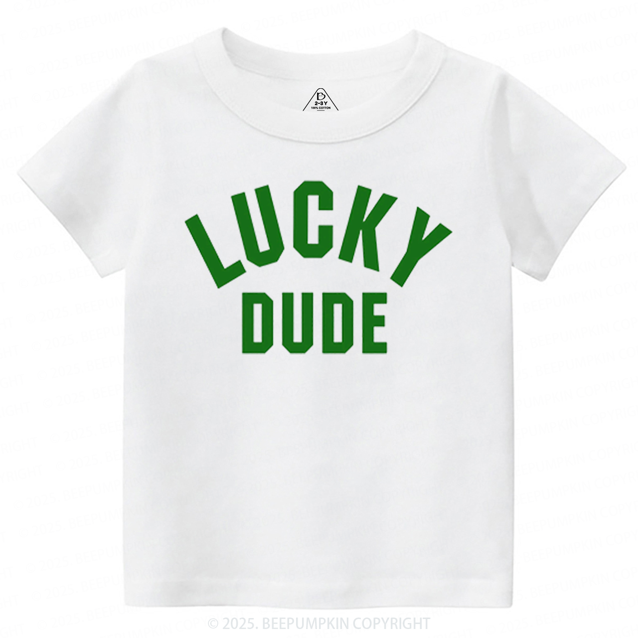 Lucky Dude St. Patrick's Day Toddler&Kids Tees Beepumpkin