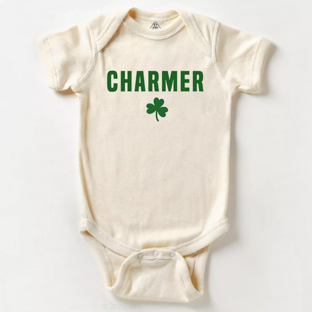 Charmer St. Patrick's Day Baby Bodysuit Beepumpkin