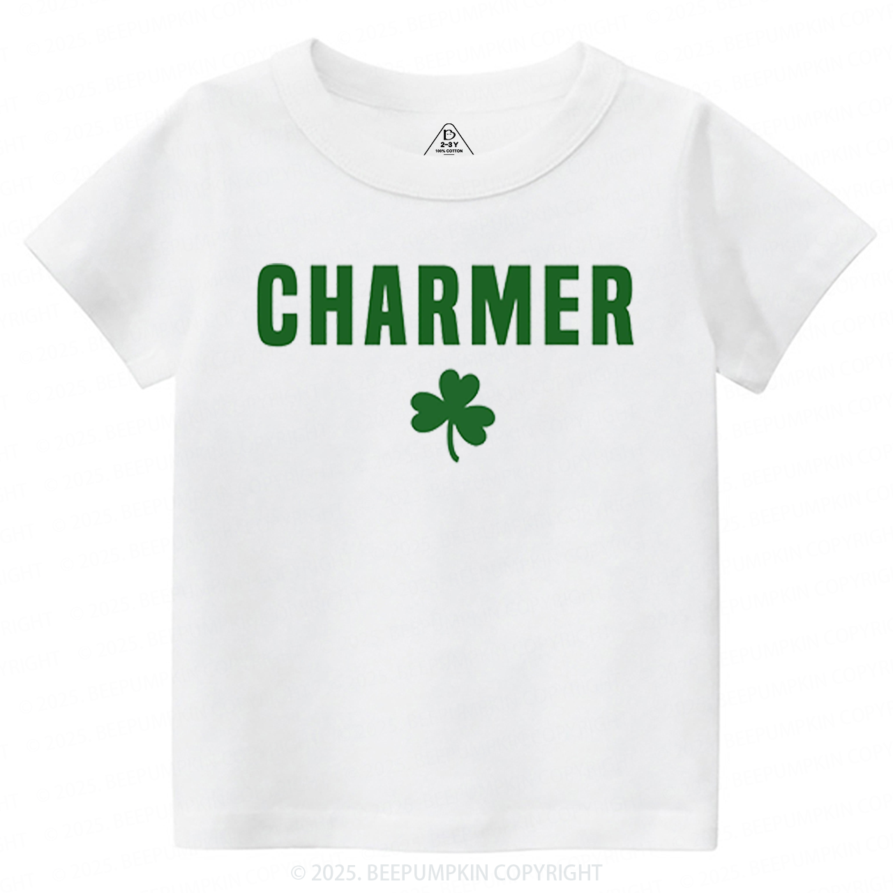 Charmer St. Patrick's Day Toddler&Kid's Tees Beepumpkin
