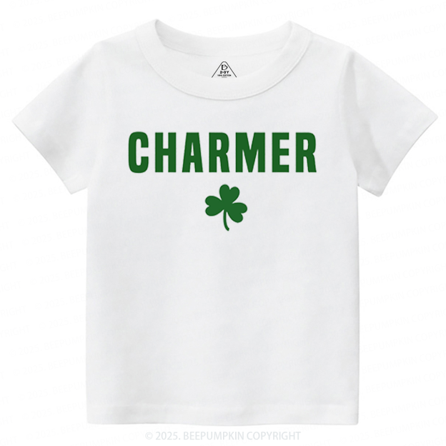 Charmer St. Patrick's Day Toddler&Kid's Tees Beepumpkin