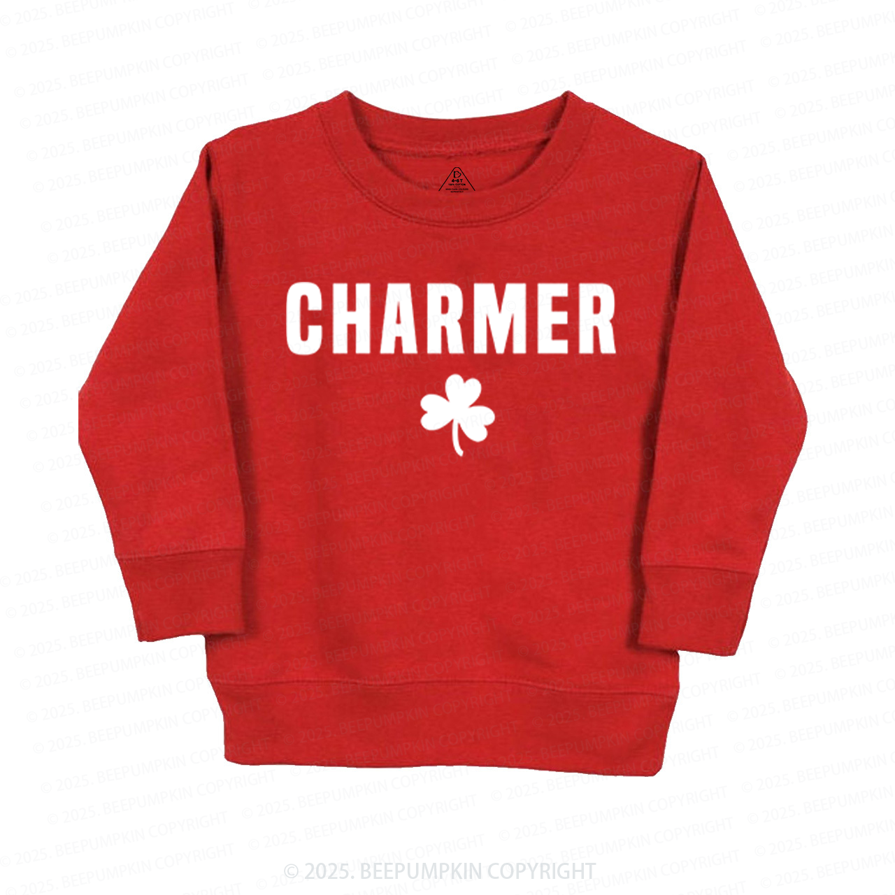 Charmer Dude St. Patrick's Day Kid's Sweatshirt