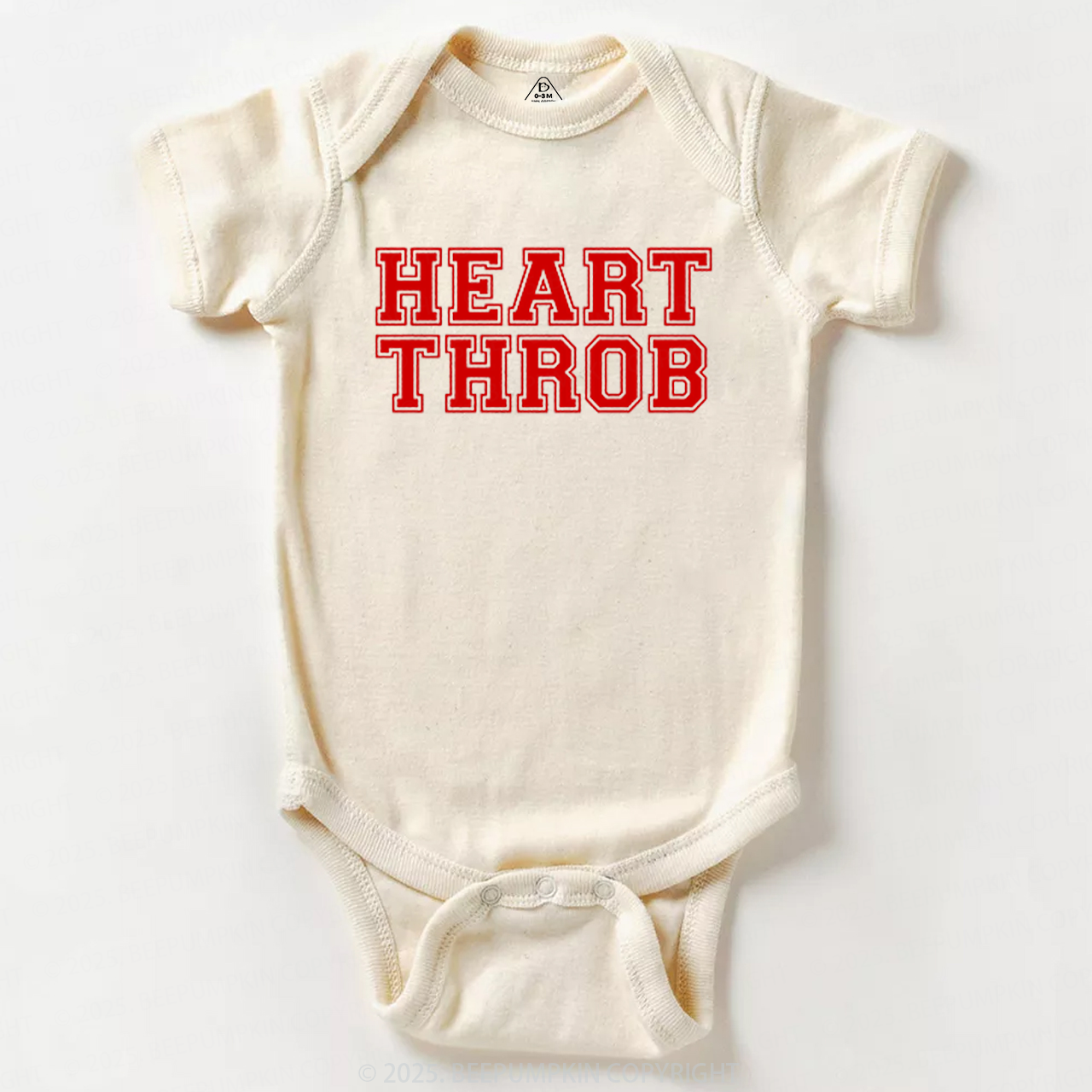 Heart Throb Valentine's Day Bodysuit Beepumpkin 2