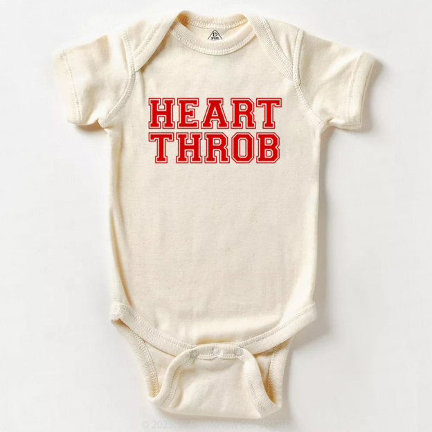 Heart Throb Valentine's Day Bodysuit Beepumpkin 2