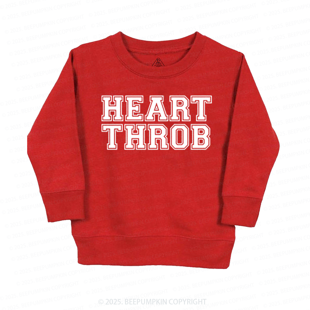 Heart Throb Valentine's Day Kid's Sweatshirt 2