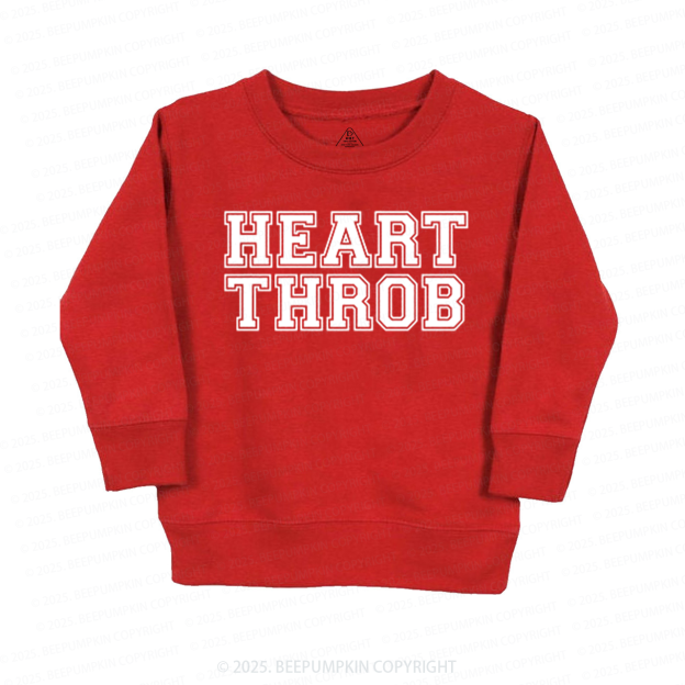 Heart Throb Valentine's Day Kid's Sweatshirt 2