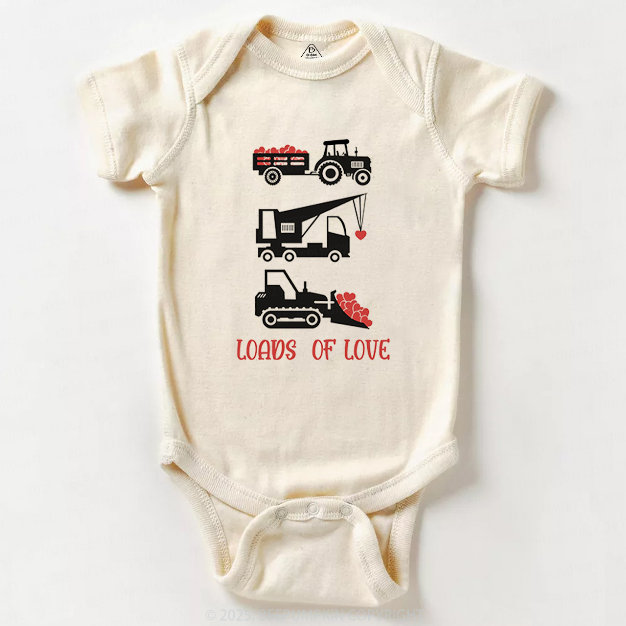 Loads of Love Valentine's Day Bodysuit Beepumpkin