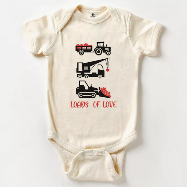 Loads of Love Valentine's Day Bodysuit Beepumpkin