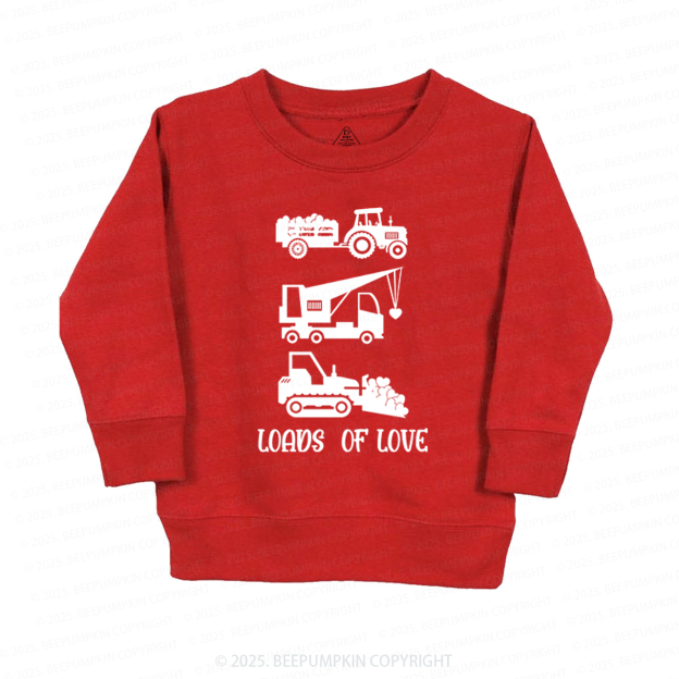 Loads of Love Valentine's Day Kid's Sweatshirt