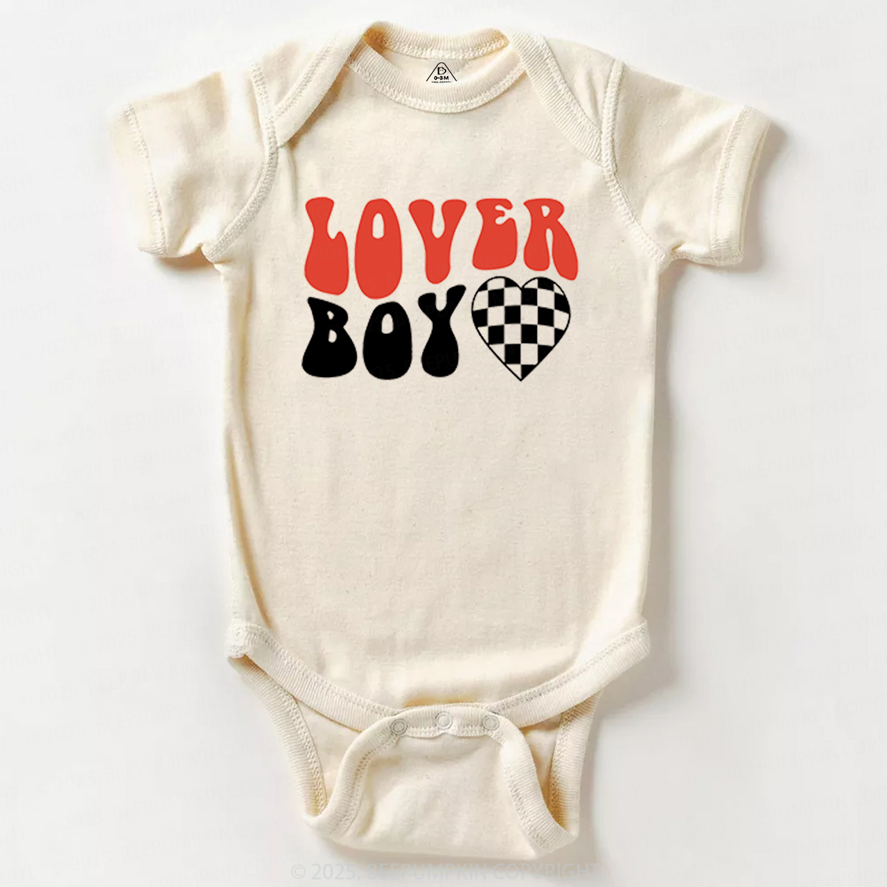 Lover Boy Valentine's Day Bodysuit Beepumpkin