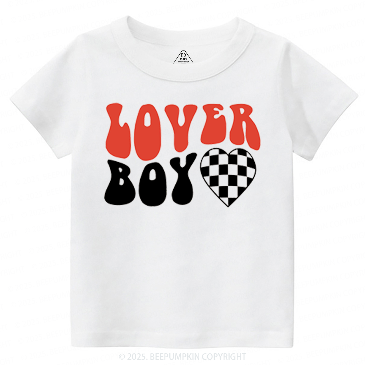 Lover Boy Valentine's Day Toddler&Kid's Tees Beepumpkin