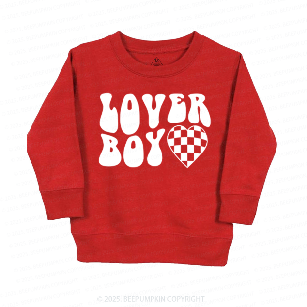 Lover Boy Valentine's Day Kid's Sweatshirt
